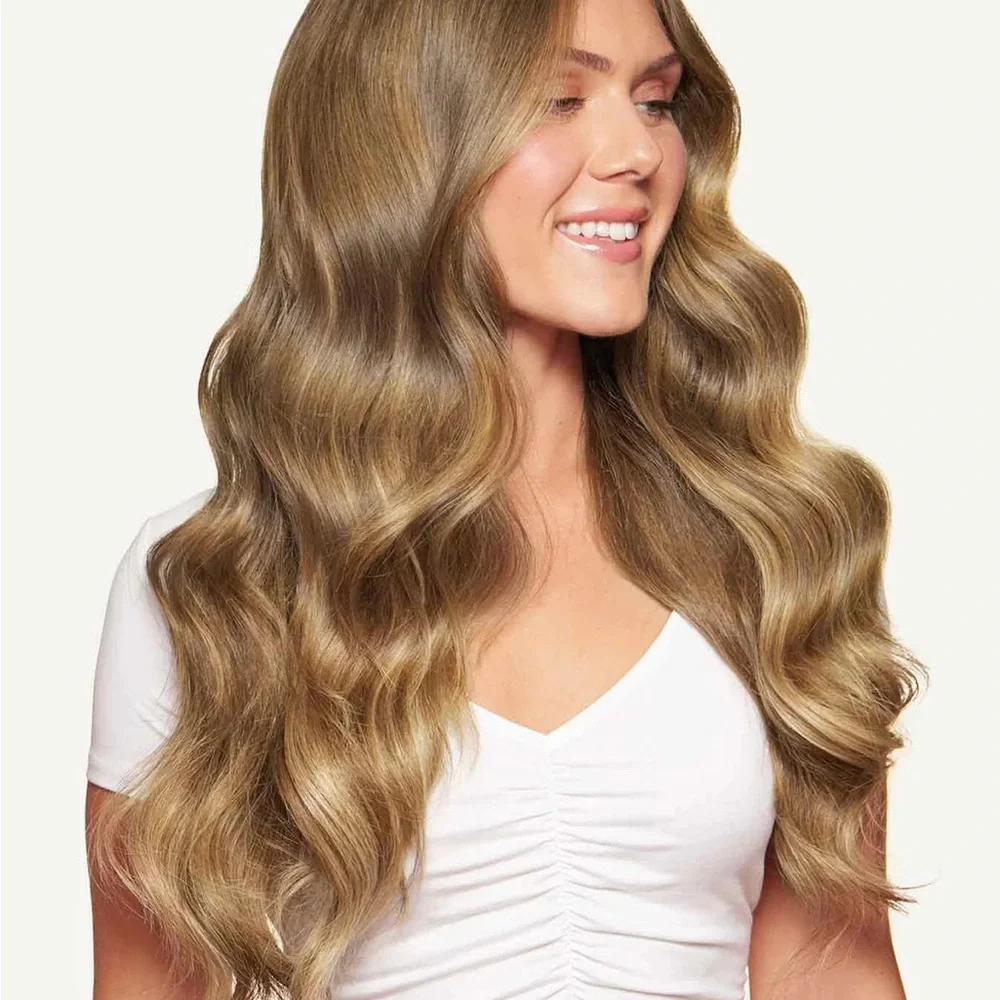 NEW: 16inch Luxy Halo Bronde Balayage Extensions (140grams) - Picture 3 of 4